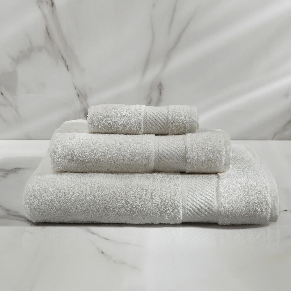 Caricia Home 100% Turkish Cotton 3-Piece Towel Set