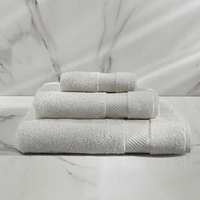 Caricia Home 100% Turkish Cotton 3-Piece Towel Set