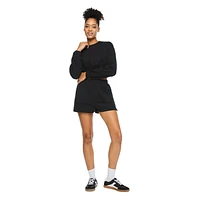 Short en molleton No Boundaries pour femmes Tailles TP–TTG