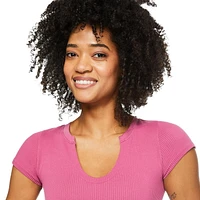 T-shirt sans coutures No Boundaries pour femmes Tailles TP–TTG