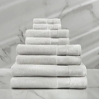 Caricia Home 100% Turkish Cotton 8-Piece Towel Set