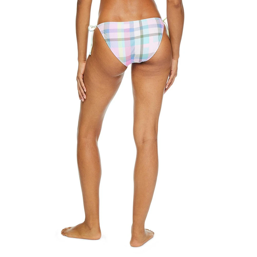 No Boundaries Women's String Bikini Bottom