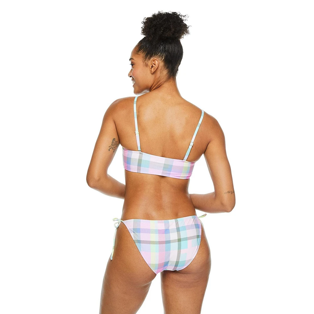 Haut de bain en bandeau No Boundaries pour femmes Tailles TP–TTG