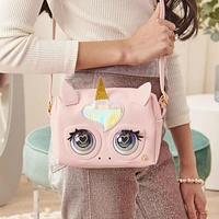 Purse Pets, Glamicorn Unicorn Interactive Purse Pet with Over 25 Sounds and Reactions, Kids Toys for Girls Ages 5 and up