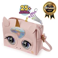 Purse Pets, Glamicorn Unicorn Interactive Purse Pet with Over 25 Sounds and Reactions, Kids Toys for Girls Ages 5 and up