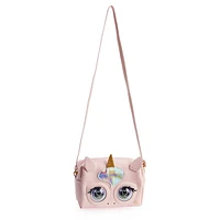 Purse Pets, Glamicorn Unicorn Interactive Purse Pet with Over 25 Sounds and Reactions, Kids Toys for Girls Ages 5 and up