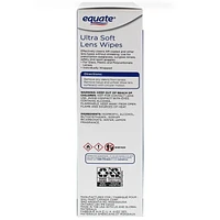 Equate Eyeglass Cleaner Wipes, Equate Lens Wipes