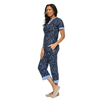 Pyjama 2 pièces Iyla pour femmes Tailles TP–TTG