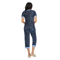 Pyjama 2 pièces Iyla pour femmes Tailles TP–TTG