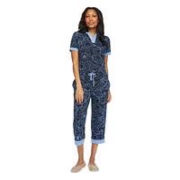 Pyjama 2 pièces Iyla pour femmes Tailles TP–TTG