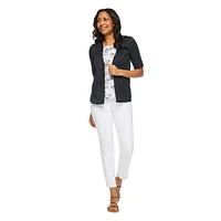 Iyla Women's Hacci Fooler Top