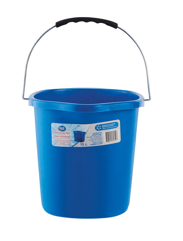 Great Value Universal Pail, 1 Pail, 10 L
