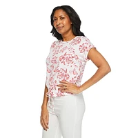 Haut à ceinture nouée Iyla pour femmes