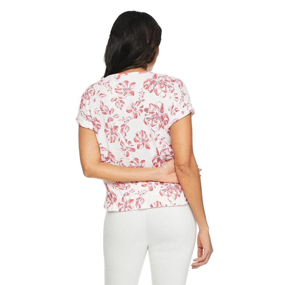 Haut à ceinture nouée Iyla pour femmes