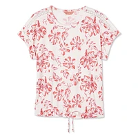 Haut à ceinture nouée Iyla pour femmes