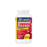 Tylenol Douleurs arthritiques Acétaminophène à 650 mg en caplets, Format écono 200 + 15 caplets