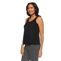 Iyla Women's Drapey V-Neckline Tank
