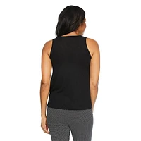 Iyla Women's Drapey V-Neckline Tank