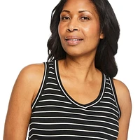 Iyla Women's Drapey V-Neckline Tank, Sizes S-XXL