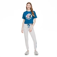 No Boundaries Women's Tee and Jogger 2-Piece Set