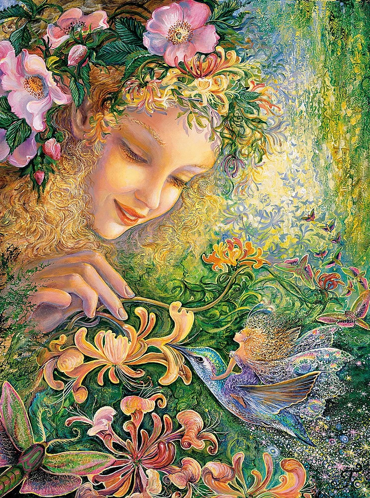 Buffalo Games - Josephine Wall - Honeysuckle - 1000 Piece Jigsaw Puzzle