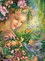 Buffalo Games - Josephine Wall - Honeysuckle - 1000 Piece Jigsaw Puzzle