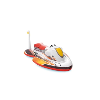 Intex Wave Rider Ride-On, À partir de 3 ans, Flotteur de Piscine Gonflable Jet Ski pour Enfants