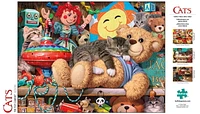 Buffalo Games - Cats Series - The Toy Cabinet - 750 Piece Jigsaw Puzzle