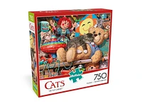 Buffalo Games - Cats Series - The Toy Cabinet - 750 Piece Jigsaw Puzzle