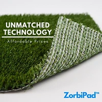 ZorbiPad Connectable Indoor Grass & Pad Dog Potty System, 16" x 24"