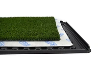 ZorbiPad Connectable Indoor Grass & Pad Dog Potty System, 16" x 24"