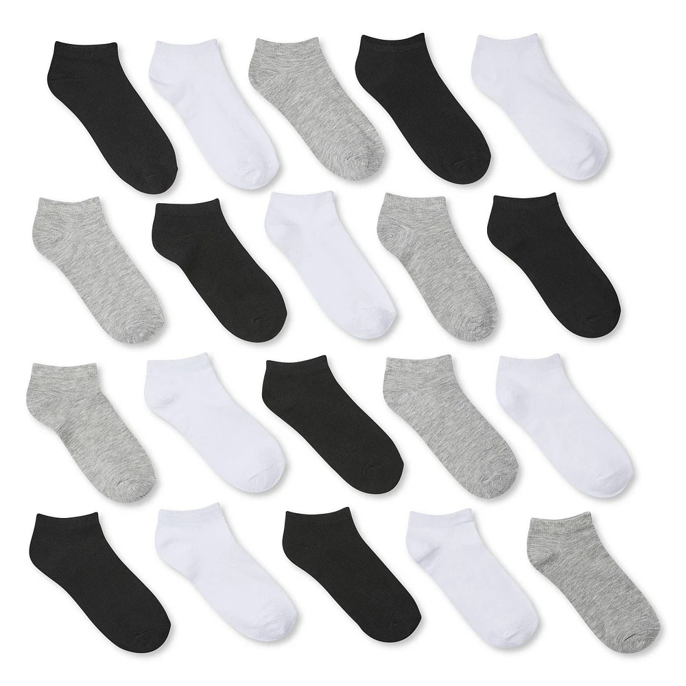 Lot de 20 paires de socquettes George pour filles