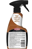 Weiman Leather Cleaner and Polish Trigger, UV Protection Formula