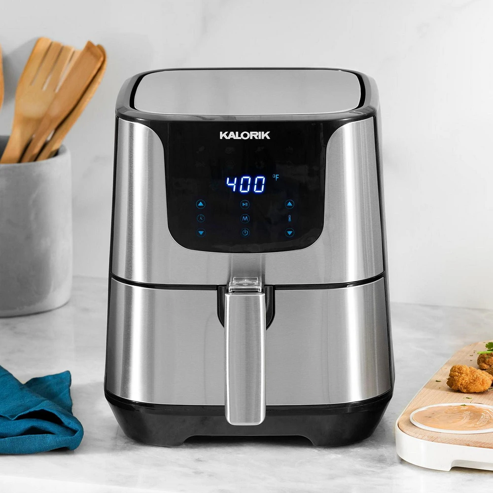 Kalorik Stainless Steel Digital Air Fryer Pro FT 44844 BK