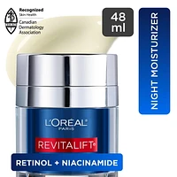 Revitalift Triple Power LZR Retinol Anti-Aging Night Face Moisturizer, 48 mL