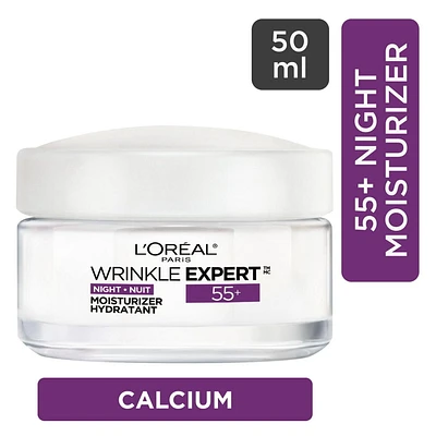 L'Oréal Paris Crème de Nuit Expert Rides 55+, 50 mL 50 ml