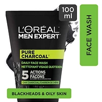 Men Expert Face Wash Pure Charcoal, 100 mL