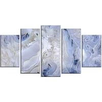 Design Art Agate Stone Background Abstract Canvas Wall Art Print