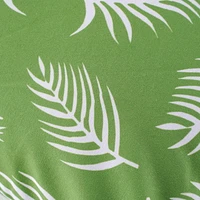 Outdoor Lumbar Cushion 12x20in - Green Leaves