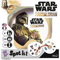 Zygomatic - Spot It - Dobble - The Mandalorian - Multilingual - English & French Included - Fun and Fast Paced - Easy to Learn- Multiple Games Modes Included - Family Game Night - For Years 6+ - 2 to 8 Player - 15 Minutes of Play Time