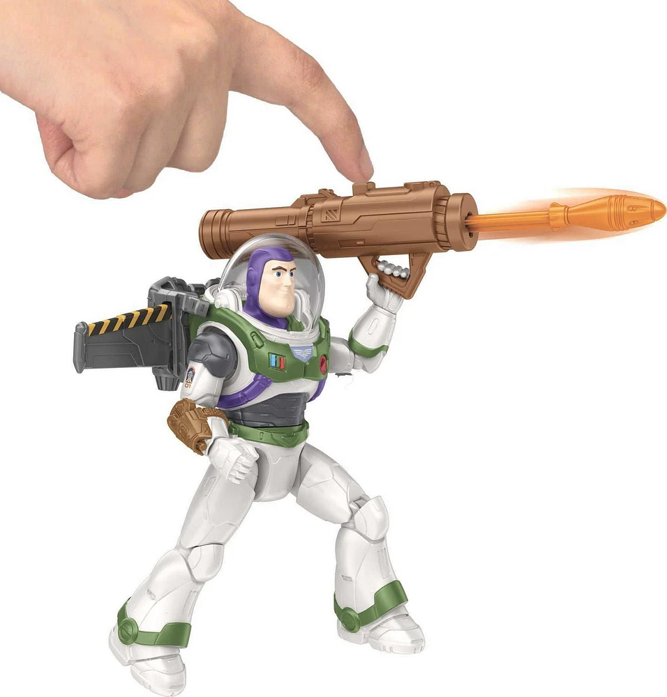 Disney Pixar Lightyear Mission Equipped Buzz Lightyear Figure