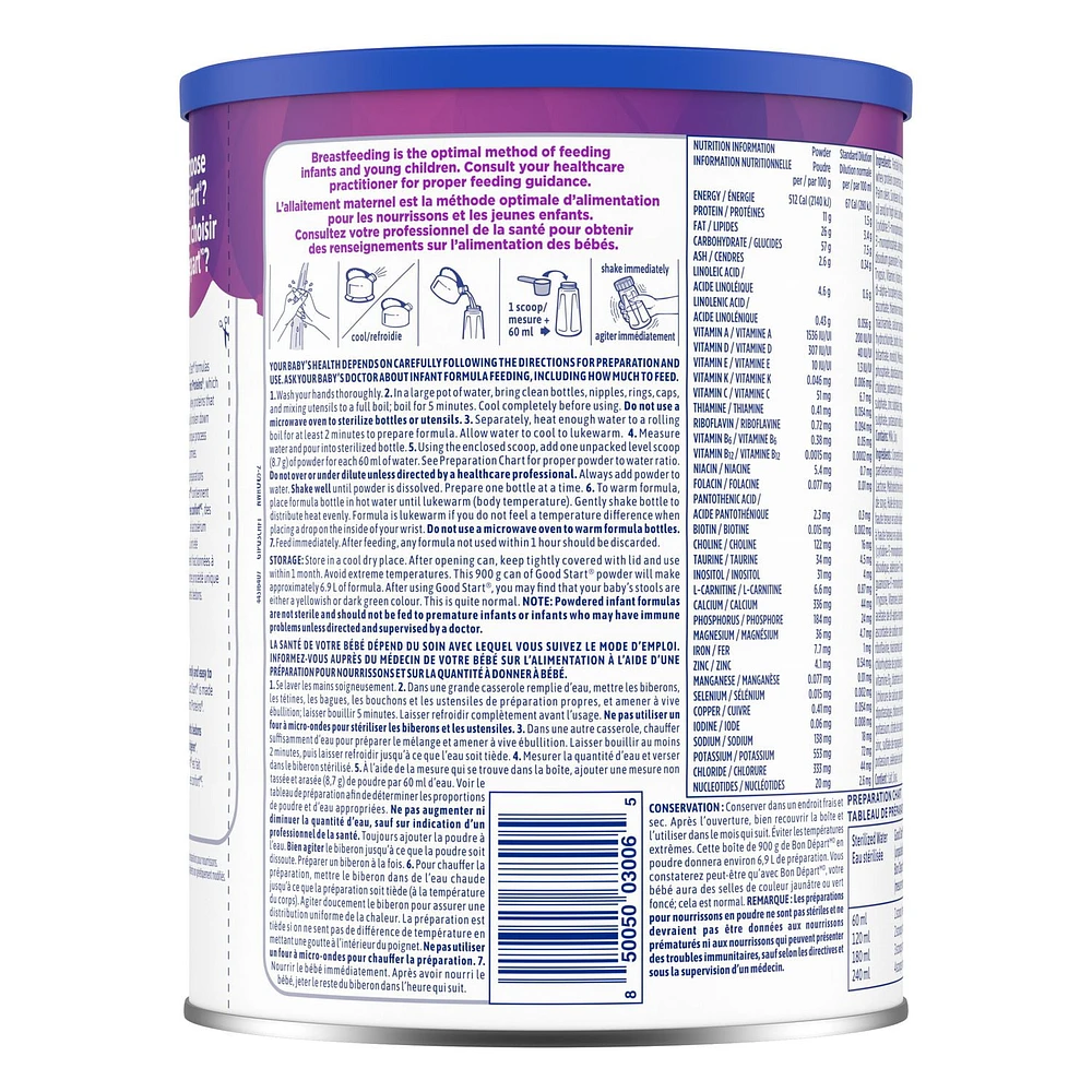 Good Start 1 Baby Formula, Powder 900 g, 900g