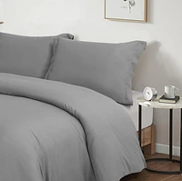 Ultra Soft Solid Duvet Cover Set