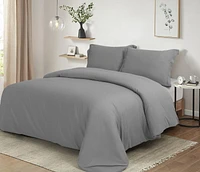 Ultra Soft Solid Duvet Cover Set