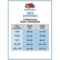 Caleçons Boxeurs ENERGIZE pour hommes,  Assorti paq. de 4