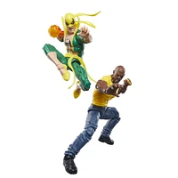 Marvel Legends Series Iron Fist and Luke Cage, 6" Comics Collectible Action Figures