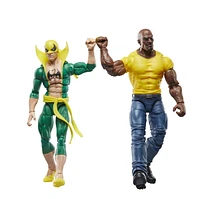 Marvel Legends Series Iron Fist and Luke Cage, 6" Comics Collectible Action Figures