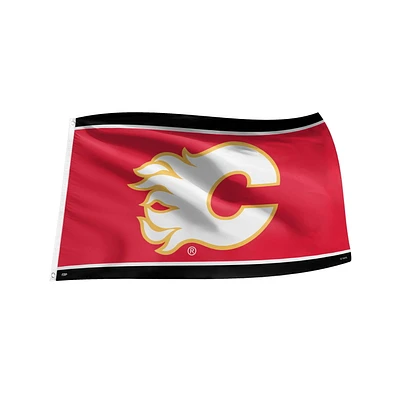 OFFICIALLY LICENSED NHL 3 X 5 WALL FLAG CALGARY FLAMES