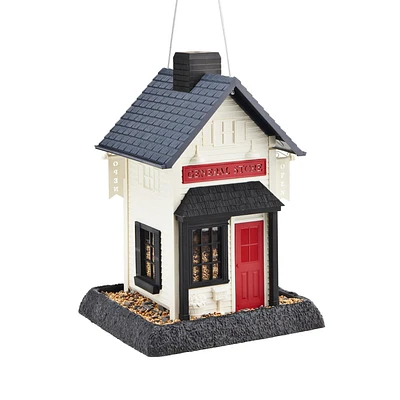 North States General Store Birdfeeder - White