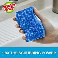 Éponge à pois de récurage antiégratignures Scotch-Brite®, 3/paquet